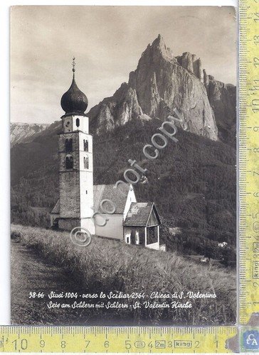 Cartolina - Postcard - Siusi - Chiesa S. Valentino - …