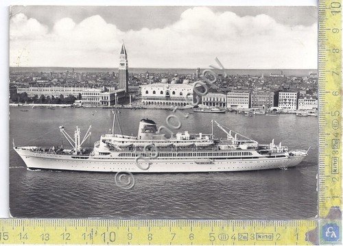 Cartolina - Postcard - Società Adriatica di Navigazione - T.N. …