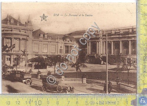 Cartolina - Postcard - Spa - Kursaal et Casino - …
