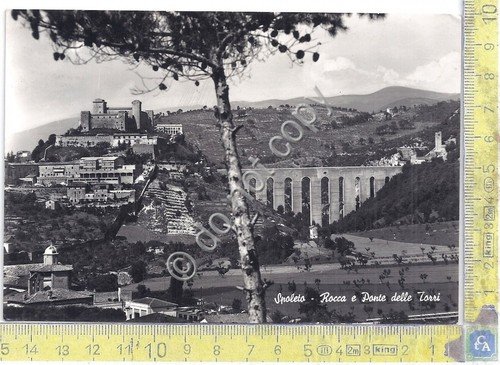 Cartolina - Postcard - Spoleto - Rocca e Ponte delle …