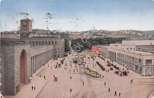 Cartolina - Postcard - Stuttgard - Animated - Bus - … | Immagine principale