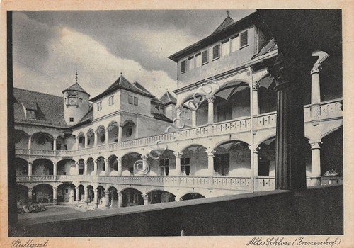 Cartolina - Postcard - Stuttgart - Altes Schloss - anni …