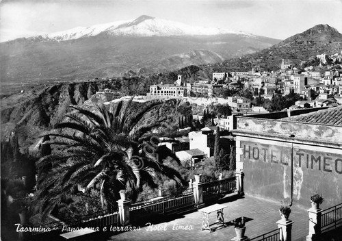 Cartolina - Postcard - Taormina - Hotel Timeo - panorama …