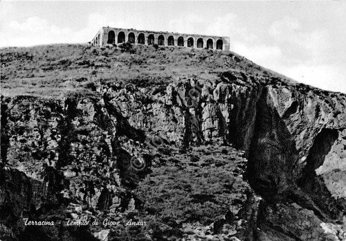 Cartolina - Postcard - Terracina - Tempio di Giove Anxur