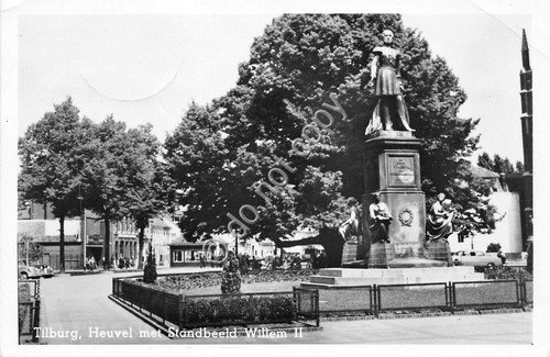 Cartolina - Postcard - Tilburg - Heuvel met Standbeed Willem … | Immagine principale