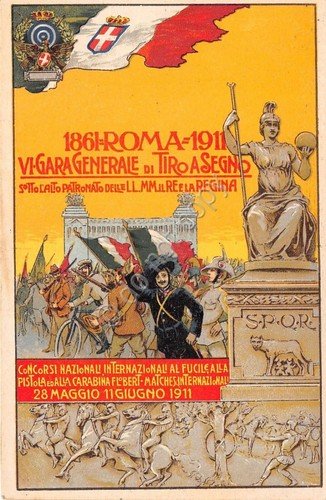 Cartolina - Postcard - Tiro a Segno - VI Gara … | Immagine principale