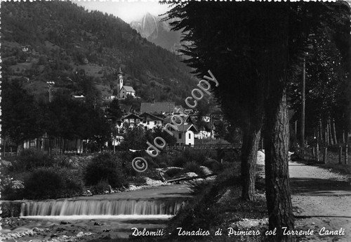 Cartolina - Postcard - Tonadico di Primiero - Torrente - … | Immagine principale