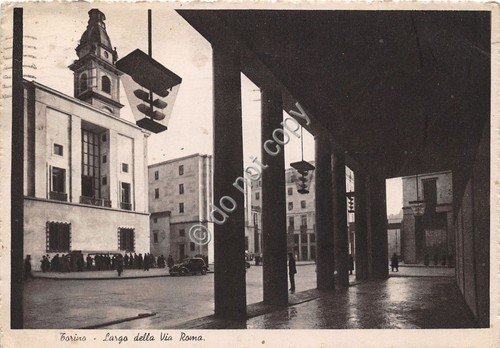 Cartolina - Postcard - Torino - Largo della Via Roma …