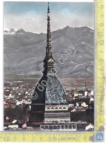 Cartolina - Postcard - Torino - Mole Antonelliana - 1954 | Immagine principale