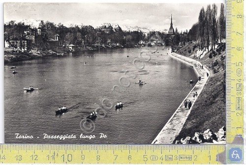 Cartolina - Postcard - Torino - Passeggiata lungo Po - … | Immagine principale