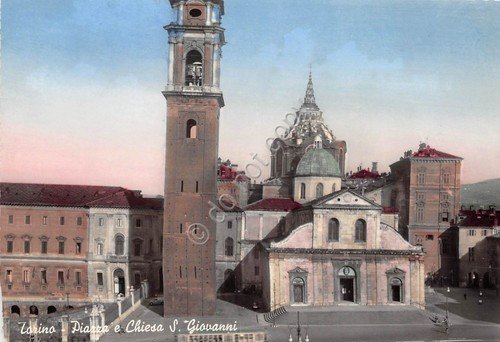 Cartolina - Postcard - Torino - Piazza e Chiesa San … | Immagine principale