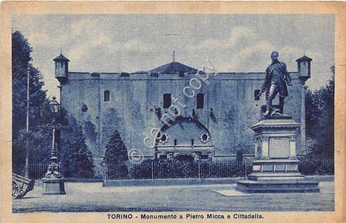 Cartolina - Postcard - Torino Monumento a Pietro Micca e …
