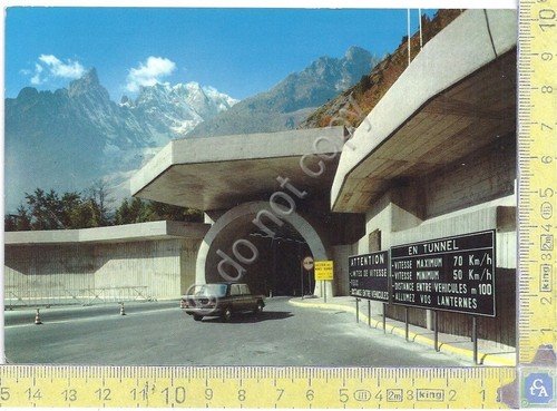 Cartolina - Postcard - Traforo del Monte Bianco - Entrata … | Immagine principale