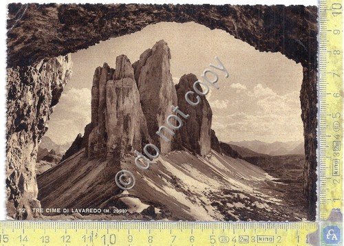 Cartolina - Postcard - Tre Cime di Lavaredo - Anni … | Immagine principale