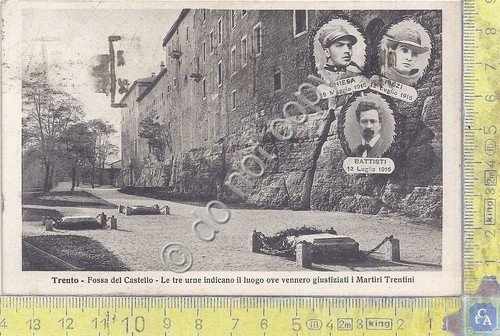 Cartolina - Postcard - Trento - Fossa del Castello - …