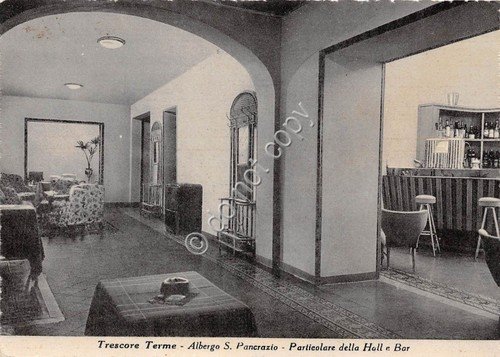 Cartolina - Postcard - Trescore Terme - Albergo S. Pancrazio …