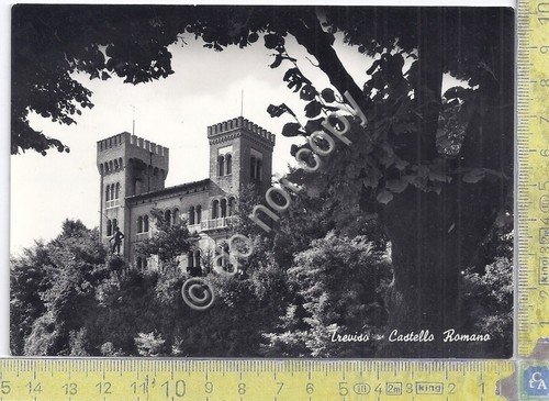 Cartolina - Postcard - Treviso - Castello Romano - 1959 | Immagine principale
