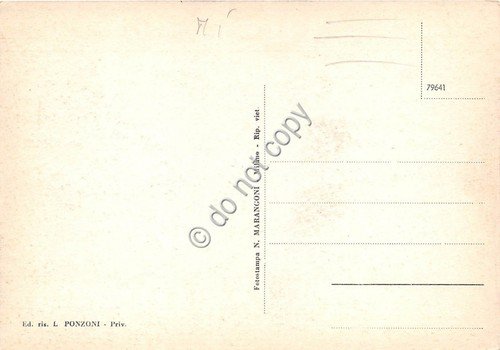 Cartolina - Postcard - Trezzo sull'Adda Piazza Libertà animata farmacia … | Immagine Gallery 2