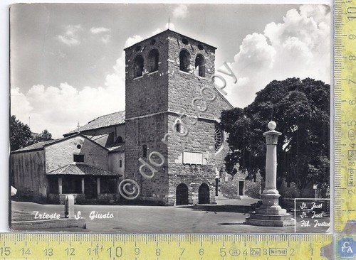 Cartolina - Postcard - Trieste - San Giusto - anni …