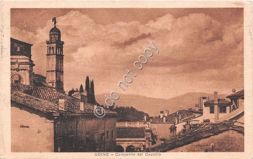 Cartolina - Postcard - Udine - panorama - Campanile - … | Immagine principale