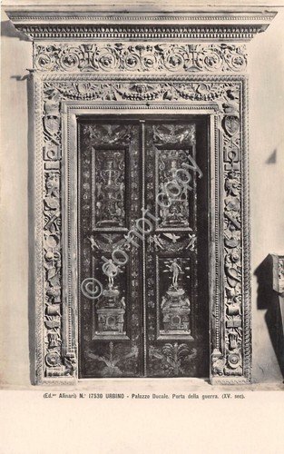 Cartolina - Postcard - Urbino Palazzo Ducale Porta della Guerra …