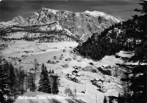 Cartolina - Postcard - Valgardena - Selva - veduta dall'alto …