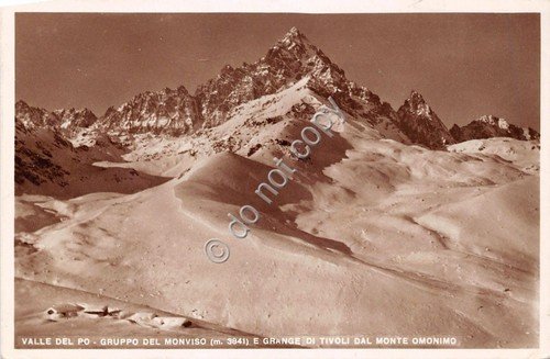 Cartolina - Postcard - Valle del Po - Monviso e …