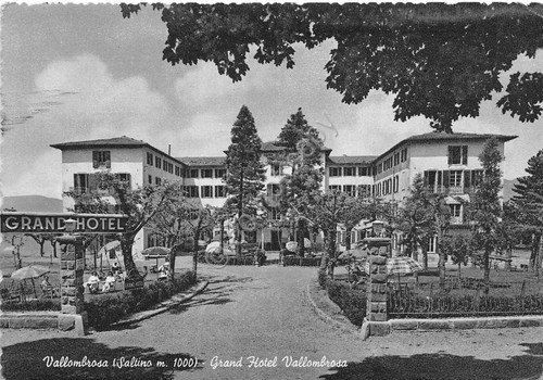 Cartolina - Postcard - Vallombrosa - Grand Hotel - NVG | Immagine principale