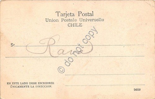 Cartolina - Postcard - Valparaiso vista a la cordillera desde … | Immagine Gallery 2