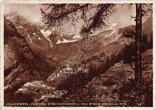 Cartolina - Postcard - Valtournanche - Panorama - Cervino - … | Immagine principale