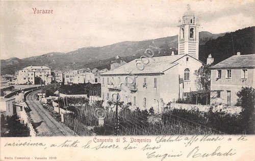 Cartolina - Postcard - Varazze - Convento S. Domenico - …