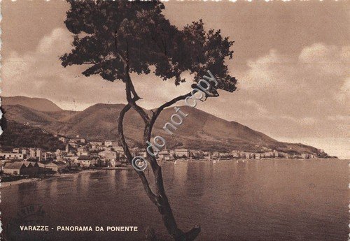 Cartolina - Postcard - Varazze Panorama da Ponente 1952 VG | Immagine principale