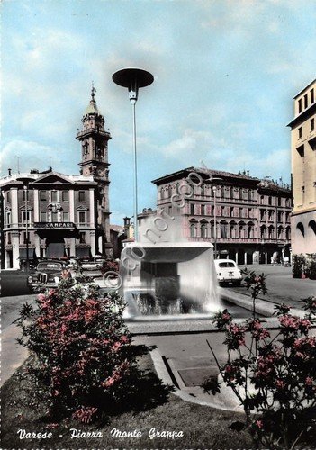 Cartolina - Postcard - Varese - Piazza Monte Grappa - … | Immagine principale