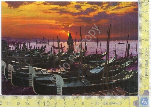 Cartolina - Postcard - Venezia - Aurora al molo San … | Immagine principale