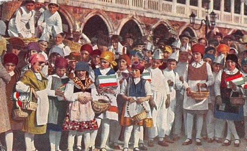 Cartolina - Postcard - Venezia - Celebrazione del pane - …