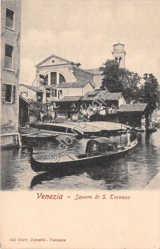 Cartolina - Postcard - Venezia - Squero di S. Trovaso … | Immagine principale