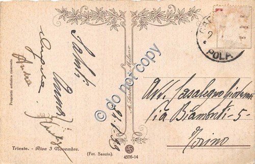 Cartolina - Postcard - Venezia Riva degli Schiavoni veduta da …