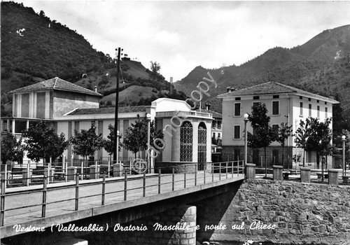 Cartolina - Postcard - Vestone - Oratorio Maschile - Ponte … | Immagine principale