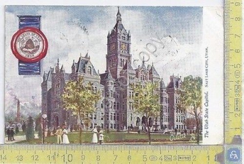 Cartolina - Postcard - VG - Salt lake City - … | Immagine principale