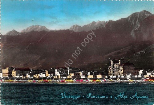 Cartolina - Postcard - Viareggio - Panorama - Alpi Apuane … | Immagine principale