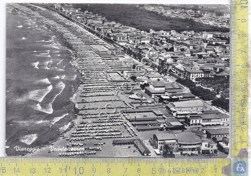 Cartolina - Postcard - Viareggio - Veduta aerea - anni …