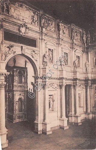 Cartolina - Postcard - Vicenza - Teatro Olimpico - anni … | Immagine principale