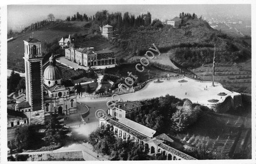 Cartolina - Postcard - Vicenza - vista aerea - monte …