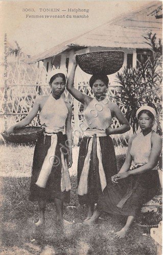 Cartolina - Postcard - Vietman - Tonkin - Haipong - … | Immagine principale