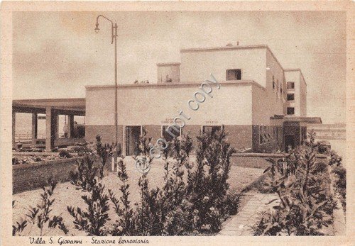 Cartolina - Postcard - Villa San Giovanni - Stazione ferroviaria … | Immagine principale