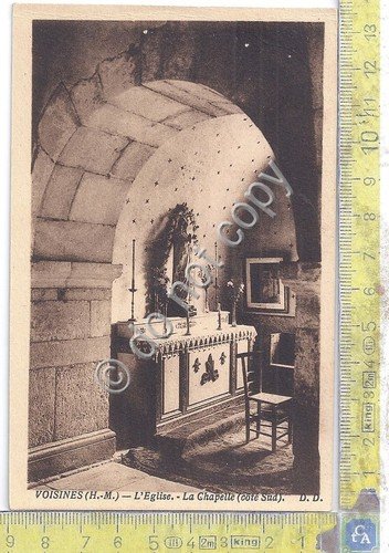 Cartolina - Postcard - Voisines - Eglise - la Chapelle …