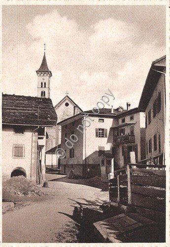 Cartolina - Postcard - Ziano - via del paese - … | Immagine principale