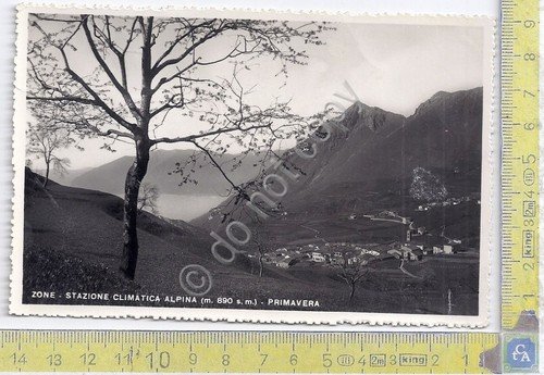 Cartolina - Postcard - Zone - Panorama - 1952 | Immagine principale