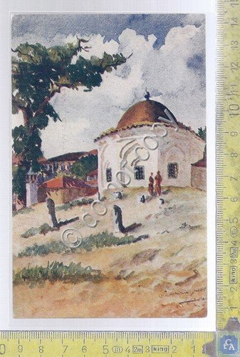 Cartolina - Postcard -Illustrata Salonicco - Tombeau dans la ville … | Immagine principale
