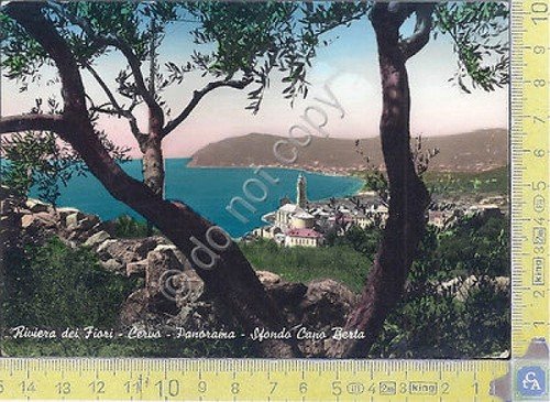 Cartolina - Postcard Cervo - Panorama - View - 1959 …